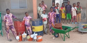 Don de matériel pour le jardinage